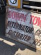 画像2: 【店舗引き取り限定】 Original U.S.A Downtown 66 Double Sided Hand Painted Store Sign Huge! (M686) (2)