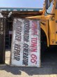 画像16: 【店舗引き取り限定】 Original U.S.A Downtown 66 Double Sided Hand Painted Store Sign Huge! (M686) (16)