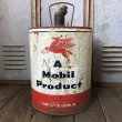 画像1: Vintage Mobil 5GL Motor Gas/Oil Can (M684)  (1)