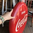 画像2: Vintage Coca-Cola Button Sign (M689) (2)