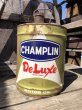 画像2: Vintage Motor Gas Oil 5 Gallon Can CHAMPLIN (M702)  (2)