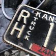 画像3: 60s Vintage American License Number Plate / KANSAS 1760 (M718) (3)