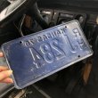 画像2: 70s Vintage American License Number Plate / KANSAS 284 (M730) (2)