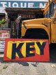 画像2: 【店舗引き取り限定】 Vintage Original KEY Imperial Work Clothes Metal Advertising Store Display Sign Huge! Hard to Find!! (M865) (2)