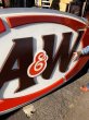 画像26: Vintage Advertising A&W Restaurant Store Display ALL AMERICAN FOOD Original Lighted Sign Hard to Find (M785) (26)