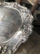 画像3: Vintage Silver Plate Serving Tray Dish Dinner Ware (M803) (3)