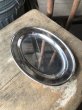 画像2: Vintage Plate Serving Tray Dish Dinner Ware STAINLESS STEEL JAPAN (M795) (2)