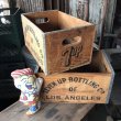 画像15: 70s Vintage Advertising 7up Wooden Crate Wood Box (M810) (15)