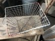 画像9: Vintage Large Wire Metal Rustic Farm Basket Heavy (M842) (9)