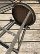 画像13: Vintage Industrial Stool with Wood Seat (M844) (13)