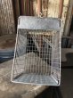 画像10: Vintage Metal Wire Locker Basket w/ Number Plate GB-415 (M857) (10)