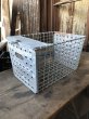 画像5: Vintage Metal Wire Locker Basket w/ Number Plate GB-109 (M856) (5)