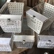 画像12: Vintage Metal Wire Locker Basket w/ Number Plate GB-109 (M856) (12)