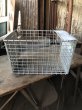 画像7: Vintage Metal Wire Locker Basket w/ Number Plate GB-51 (M855) (7)