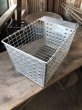 画像7: Vintage Metal Wire Locker Basket w/ Number Plate GB-415 (M857) (7)