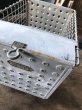 画像5: Vintage Metal Wire Locker Basket w/ Number Plate GB-51 (M855) (5)