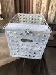 画像2: Vintage Metal Wire Locker Basket w/ Number Plate GB-51 (M855) (2)