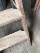 画像8: Vintage Wooden Folding Ladder Step Stool (M860) (8)