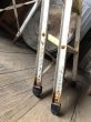 画像6: Vintage Industrial Metal Folding Ladder Step Stool (M861) (6)