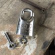 画像3: Vintage ROCKET TRADE MARK REGD. NO. 187933 Padlock (B881) (3)