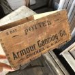 画像7: Vintage Wood Box Armour Canning Co. HAM (M883) (7)