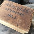 画像3: Vintage Wood Box HERCULES POWDER NO.2 10LB (M887) (3)