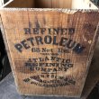 画像6: Vintage Wood Box REFINED PETROLEUM 65 Net lbs (M890) (6)