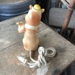 画像3: Vintage Rubber Doll Bear Lamp (M894) (3)