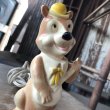 画像5: Vintage Rubber Doll Bear Lamp (M894) (5)