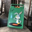 画像4: 70s Vintage Looney Tunes Bugs Bunny Janex D.J. Phonograph JUNK (M896) (4)