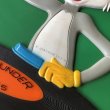 画像17: 70s Vintage Looney Tunes Bugs Bunny Janex D.J. Phonograph JUNK (M896) (17)