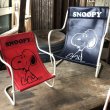 画像11: 70s Vintage Snoopy Sling Lounge Lawn Doll Chair Red (M898) (11)