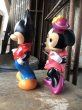 画像2: 90s Vintage Disney Mickey & Minnie Bank Doll Set (M935) (2)