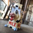 画像7:  Vintage Cow MILK Rubber Squeaker Toy  (M948)  (7)