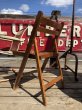 画像16: 50s Vintage Wooden Folding Chair Made in Romania　(M949) (16)