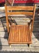 画像11: 50s Vintage Wooden Folding Chair Made in Romania　(M949) (11)