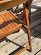 画像26: 50s Vintage Wooden Folding Chair Made in Romania　(M949) (26)