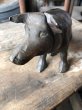 画像19: 40s Vintage Chicago Stockyard Souvenir Cast Iron Copper Wash Piggy Bank (M951)  (19)