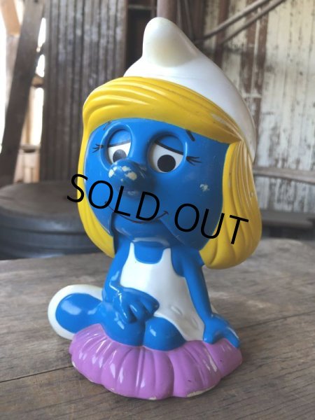 画像1: Vintage 1983 Mattel Chatter Chums Smurfette (M953)  (1)