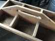 画像14: Vintage Wood Tool Caddy (M961) (14)