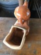 画像10: Vintage Ceramic Baby Planter Brown Bear (M962)  (10)