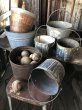 画像9: Vintage Paint Bucket Pail (M975) (9)