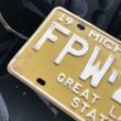 画像2: 70s Vintage American License Number Plate / MICHIGAN FPW-227 (M859) (2)