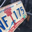 画像2: 70s Vintage Canada License Number Plate / SOUTH CAROLINA VNF 175 (M850) (2)