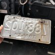 画像3: 70s Vintage American License Number Plate / MICHIGAN 788-102 (M854) (3)