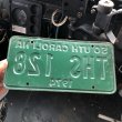 画像3: 70s Vintage American License Number Plate / SOUTH CAROLINA THS 128 (M855) (3)