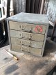 画像1: Vintage Union Chests 4 Drawer Mettal Tool Cabinet (M993)  (1)