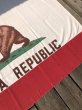 画像3: Vintage U.S.A . The Bear California Republic Cotton Flag 211x137 cm (M997)  (3)