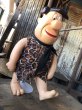 画像1: 80s Vintage Mighty Star CANADA Fred Flintstone 18” Big Size Doll (R008)  (1)