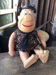 画像4: 80s Vintage Mighty Star CANADA Fred Flintstone 18” Big Size Doll (R008)  (4)